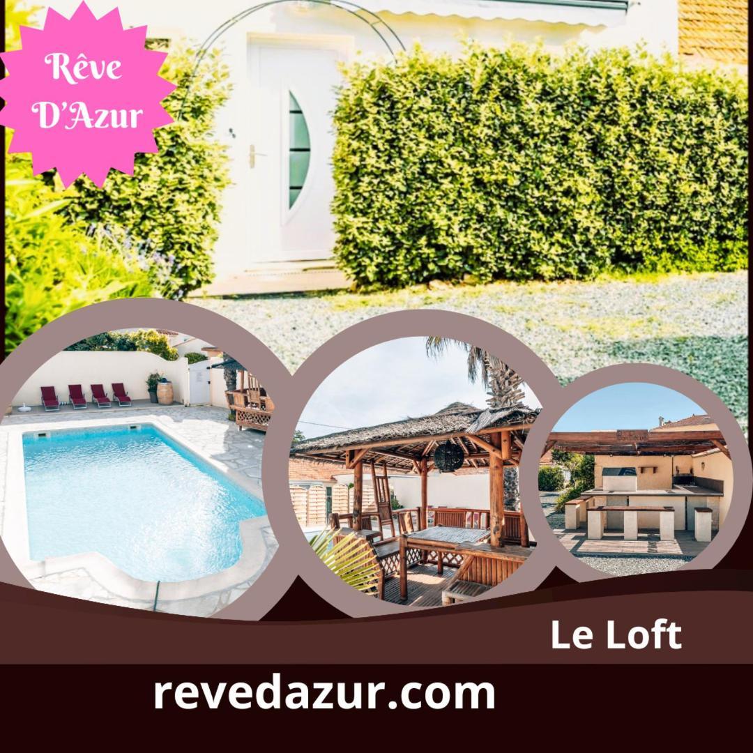 Reve D'Azur En Bord De Mer A La Nartelle Avec Piscine Dans La Residence, Terrasse, Bbq, 2 Chambres 2 Sdb Logement De 35M2 Draps Inclus Sainte-Maxime Extérieur photo